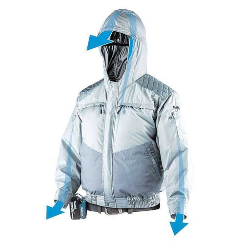 Blouson ventilé makita - ventilé,