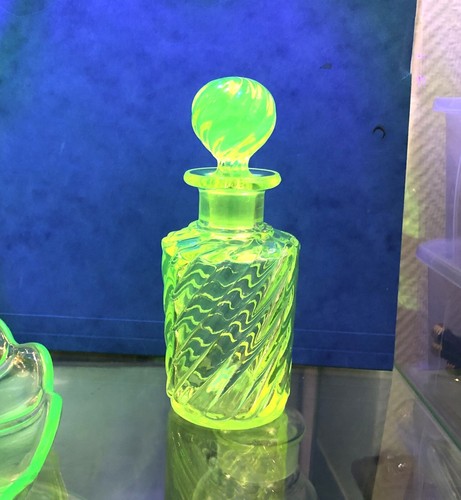 Ancien flacon parfum en - flacon, à