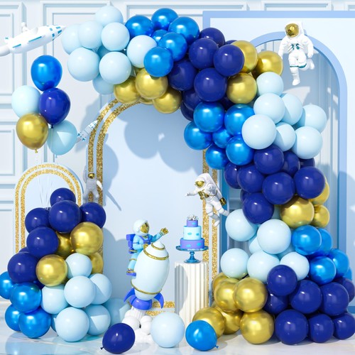 Kit arche ballons bleu - kit,
