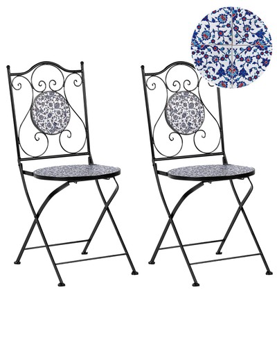 Lot chaises vintage en - lot, 2