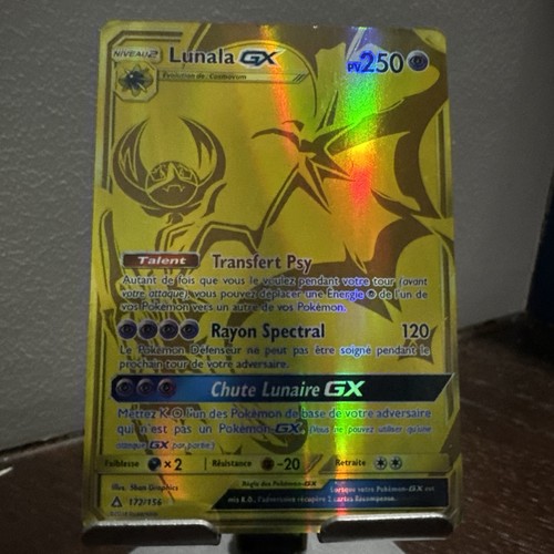 Carte pokemon lunala - carte, gold