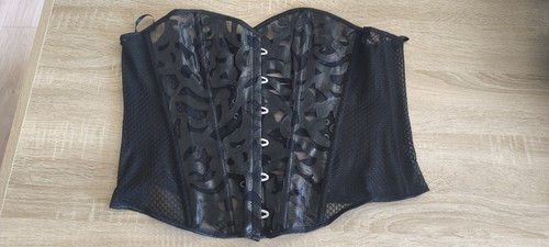 Corset femme noir - , dentelle