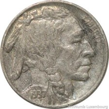D8891 United States USA 5 Cents Buffalo 1937 -> Make offer