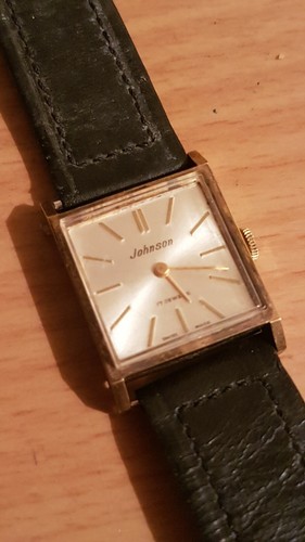 Montre mécanique johnson - montre,