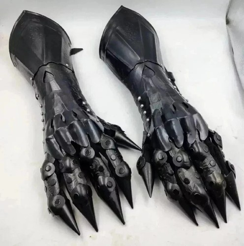Paire gants médiévaux en - gants,