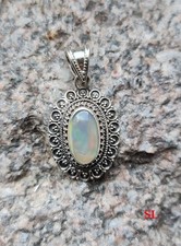 Pendentif OPALE Feu d'Ethiopie