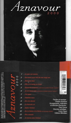 14t charles aznavour 2000 - cd,