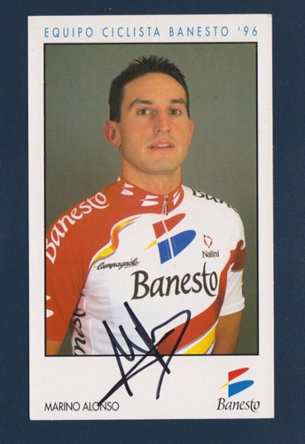 Cyclisme carte cycliste marino - cycliste,