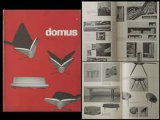 DOMUS n°303 1955 VILLA PLANCHART CARACAS, GIO PONTI, SOTTSASS, TECNO, BORSANI