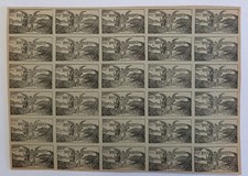 FEUILLE DE  30 ANCIENS   " BON