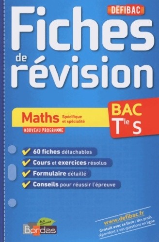 Maths terminale catherine - maths, s