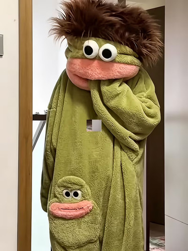 Full body green - green, puppet