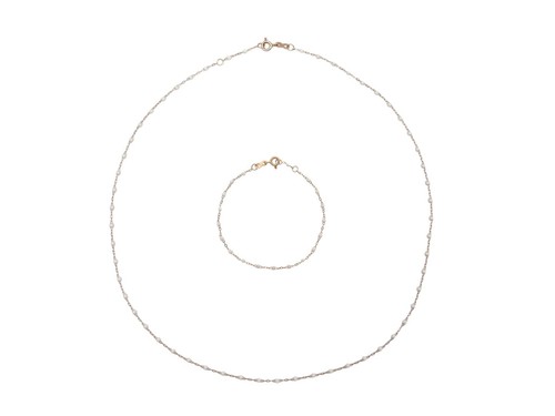 Neuf collier bracelet - collier, +