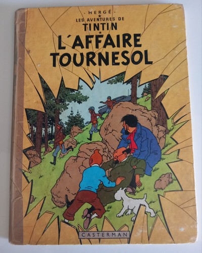 Tintin affaire tournesol - bd,