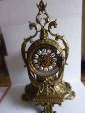 Horloge pendule en bronze 