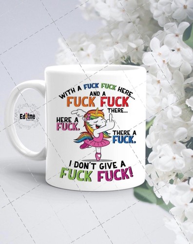 Unicorn mug dont give - unicorn,