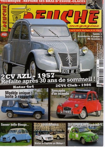 Deuche mehari magazine 60 - &,
