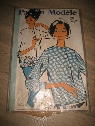 Ancien patron modèle couture - ancien,