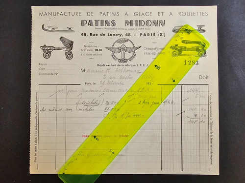 Lot documents fabriques - , de