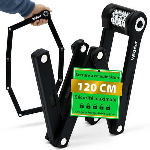 120cm antivol vélo - 120cm,