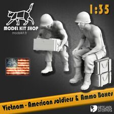 1:35 - Figurines - Guerre du Vietnam - Soldats Américains by modelkit.fr