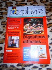 Revue Porphyre, préparateur