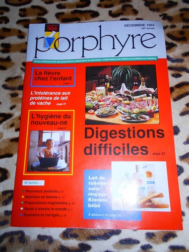 Revue porphyre préparateur - revue, porphyre,