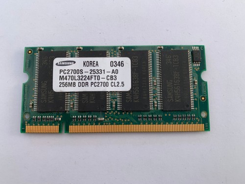 Mémoire ddr samsung 256mo - ddr,