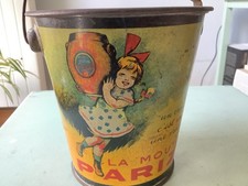 Ancien seau pot - ancien, a