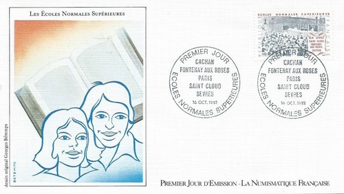 Enveloppe premier jour 1982 - enveloppe,
