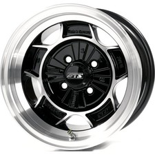 Jante alu ATS CLASSIC 13" 7J 4x100 ET 20 57.1 DIAMANT SCHWARZ FRONTPOLIERT