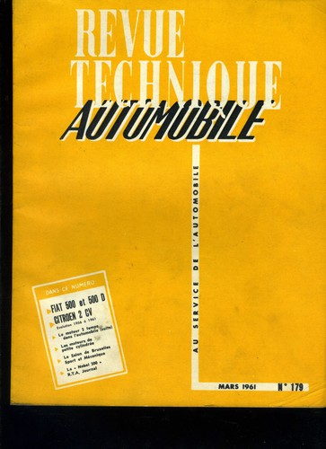 Revue technique - revue,