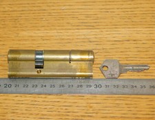 94mm 9.4cm CYLINDRE VACHETTE serrure clé KEY Schlüssel cylinder barillet porte