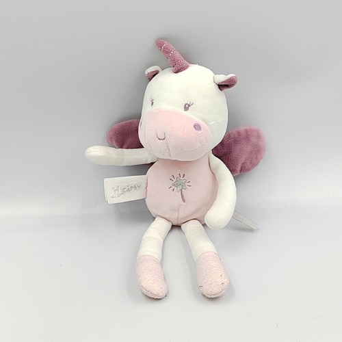 Doudou licorne rose gipsy - doudou,