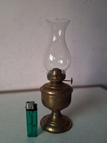 Lampe pétrole cuivre - à,