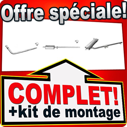 échappement pour trabant - pour, 1.1