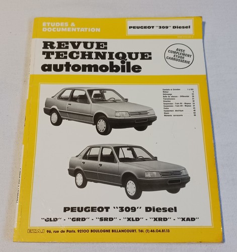 Revue technique automobile - revue,
