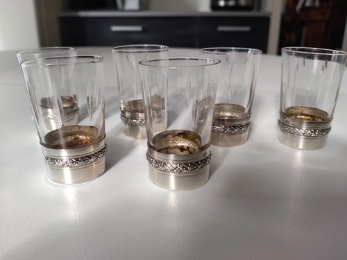 Gobelets liqueur verre et - verre,