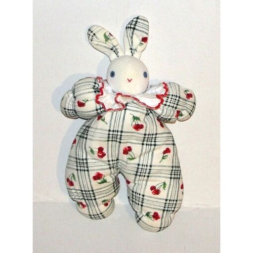 Doudou lapin cerise moulin - doudou,