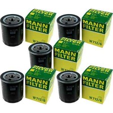 5 X MANN-FILTER Filtre pour