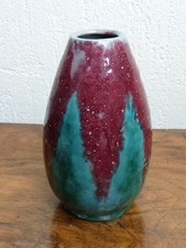 Superbe rare vase en céramique design des années 1950