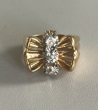 4805- Bague Tank Or Jaune