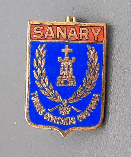 Insigne émail sanary var - insigne,