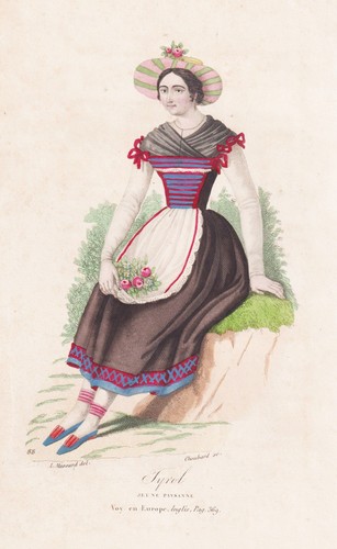 Costume tyrolien femme - costume,