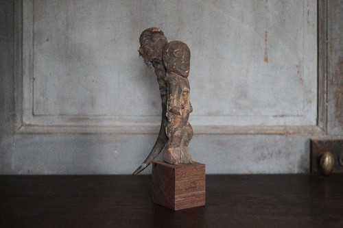 Statuette teke ancienne bois - teke,
