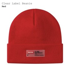 Supreme clear label - supreme, beanie