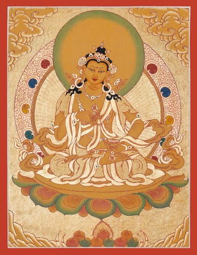 Handmade dorje sempa - dorje, thangka
