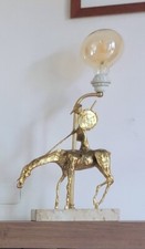 Emilio LANCIA Italy - Lampe sculpture " Don Quichotte - Don Chisciotte "