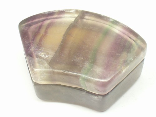 Boîte bijoux fluorite - bijoux,