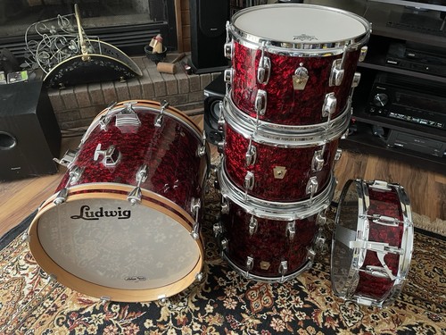 Ludwig jazzette drum set - ludwig, set/kit